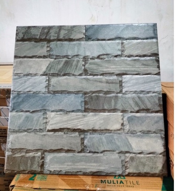 keramik 40x40 bata/ keramik dinding motif bata/ keramik garasi/ keramik parkit/keramik industrial/ k