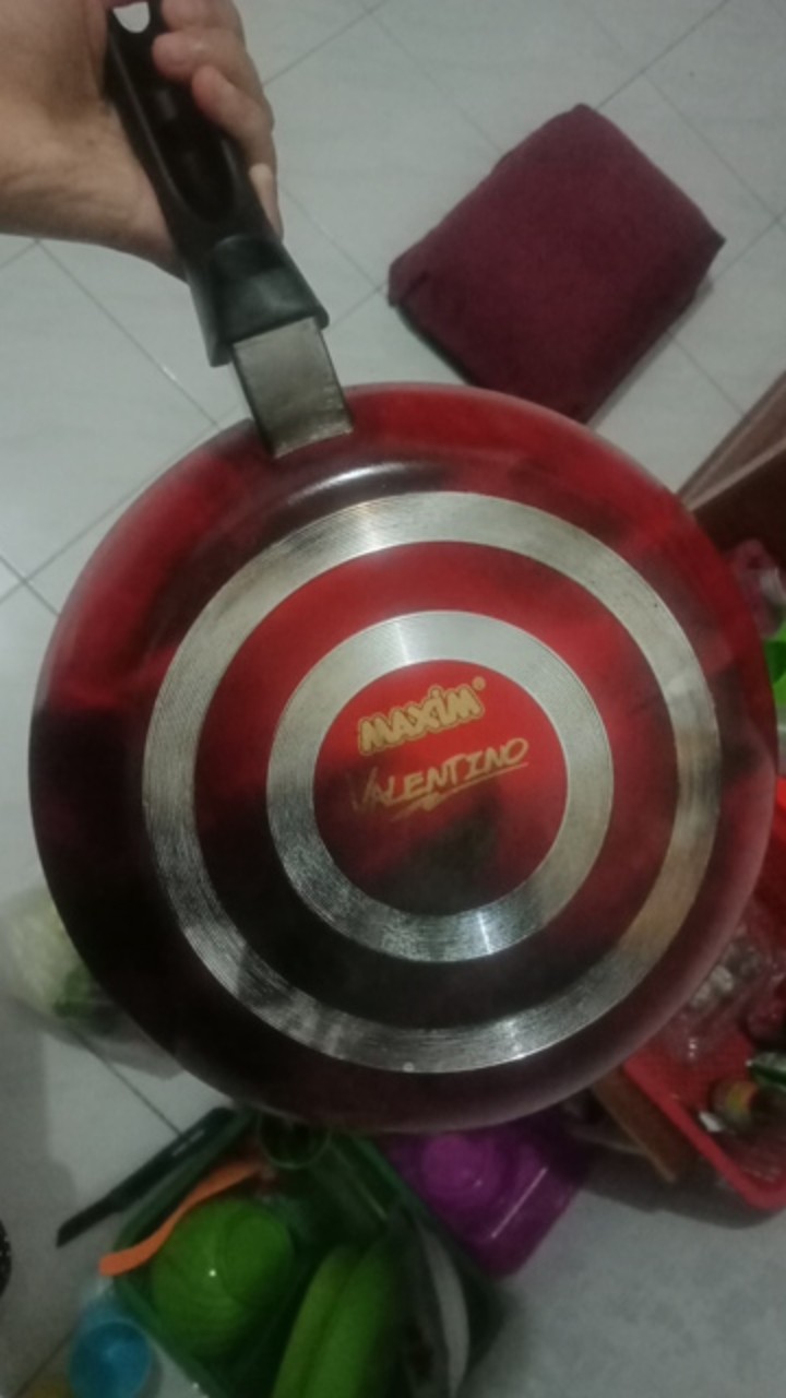 Frypan Teflon Wajan Teflon Anti Lengket Maxim Valentino 22cm Wajan Panci Penggorengan Teflon