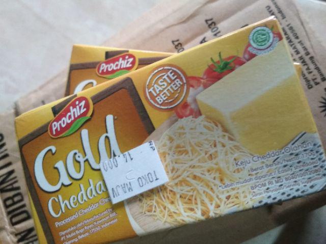 Keju Prochiz Gold Batangan Kemasan 170gr