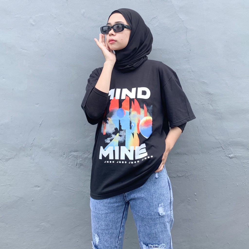 ATASAN WANITA TERBARU Oversize Mind / T-Shirt Mind Mine Oversize Tee Wanita