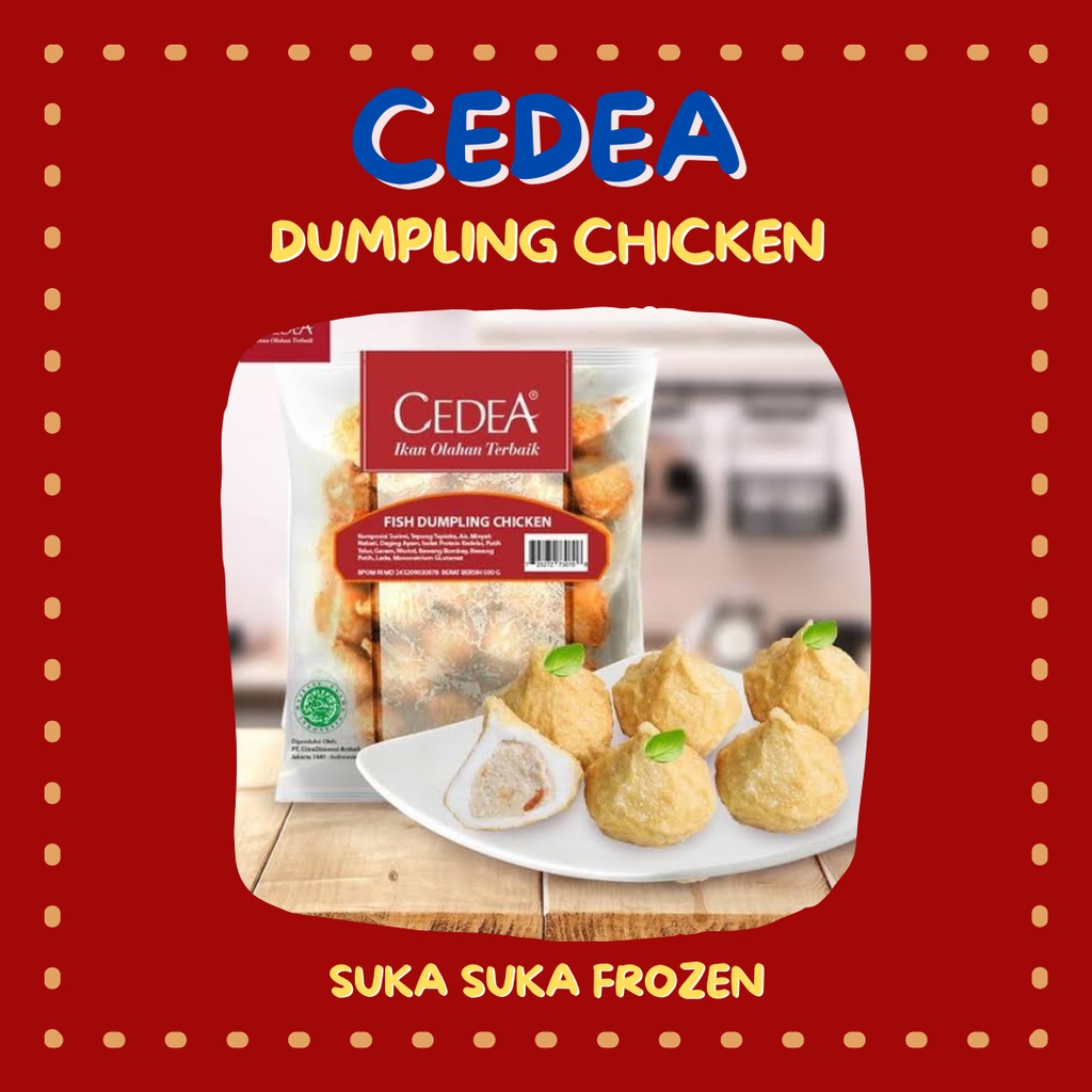 

Cedea Dumpling Ayam 500gr