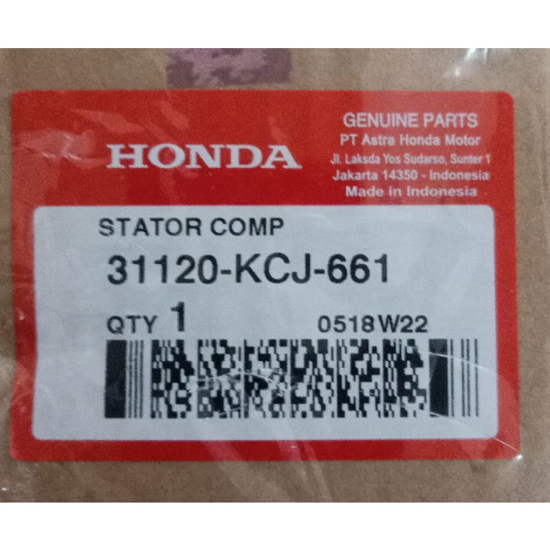 Spul Tiger Revo Sepul Spul Tiger 2000 Tiger Lama TILAM Tiger Lawas TILAS Original Honda Asli Ori HGP