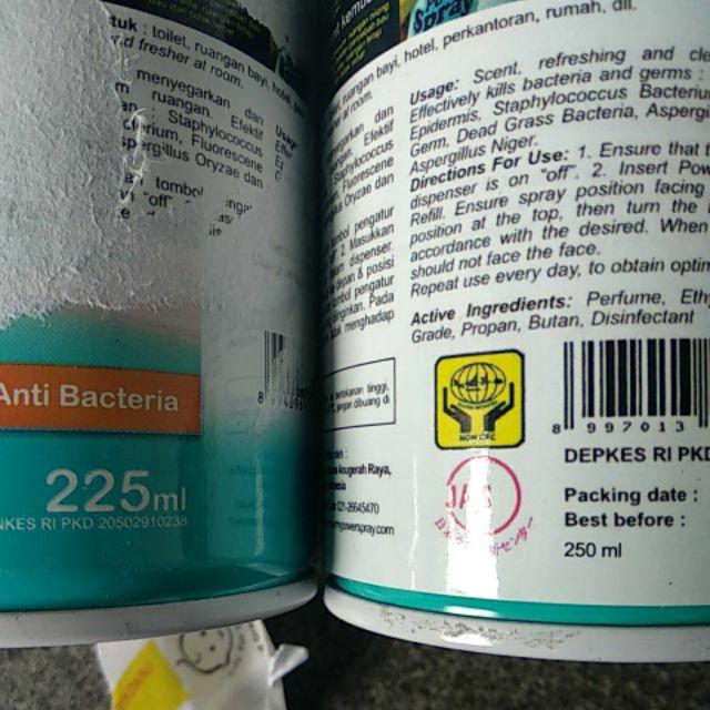 Anti Virus & Kuman Disinfektan Penyegar Ruangan Power Spray Steril Ruangan Produk Japan