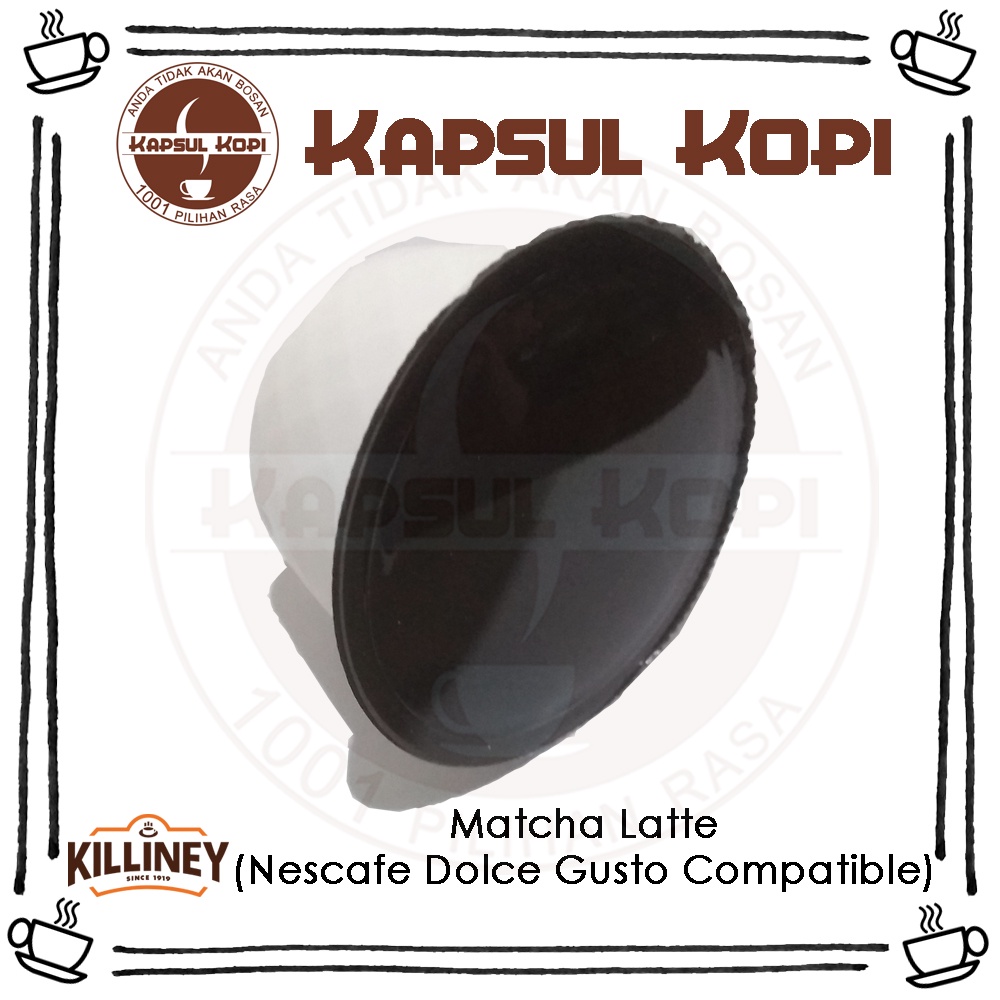 

Ecer Matcha Latte KapsulKopi Dolce Gusto Compatible Import Coffee Capsule