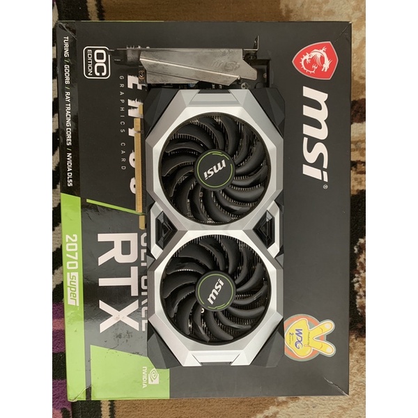 MSI RTX 2070 super ventus 8gb OC edition