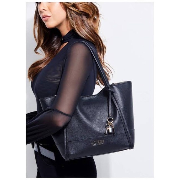 Guess heidi tote on sale bag