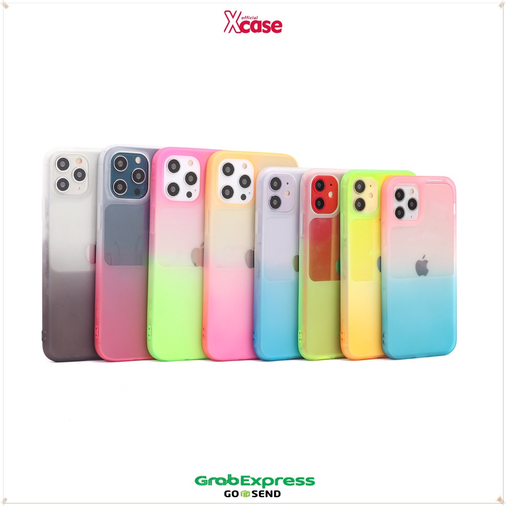 New Two Color Clear Soft case for IPhone 6 7 8  11 12 X XS XR MINI PRO MAX PLUS