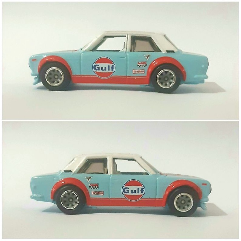 Hotwheels  RLC Gulf Datsun 510 - Custom Factory