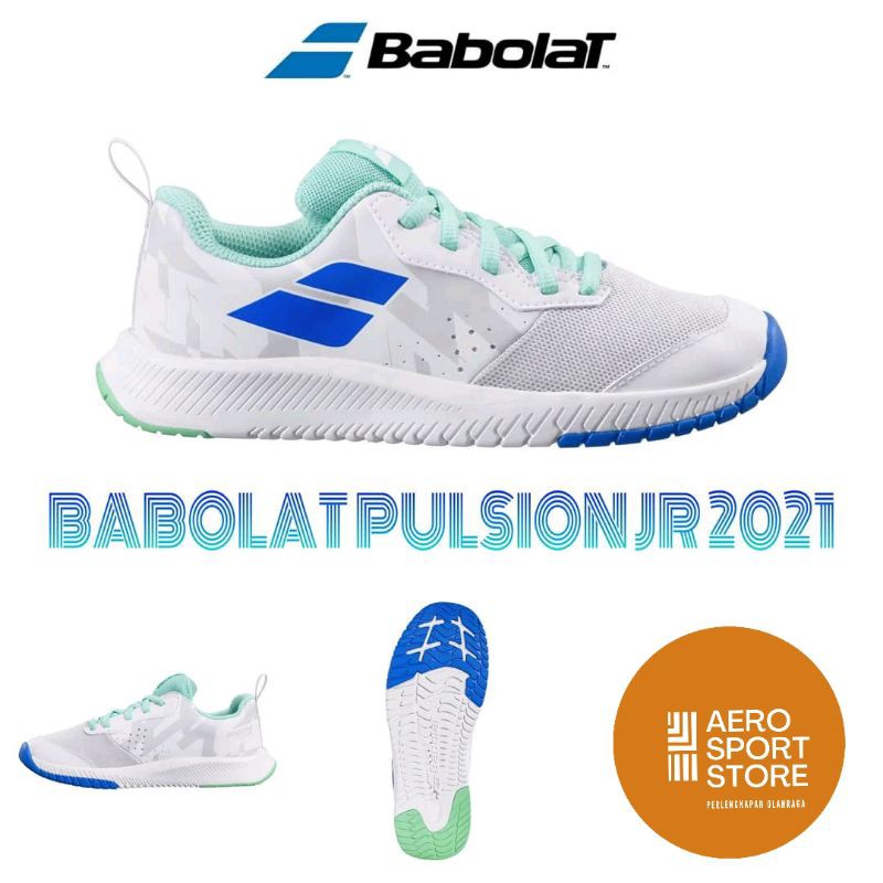 [ SEPATU TENIS LAPANGAN ANAK BABOLAT PULSION JUNIOR 2021 ]