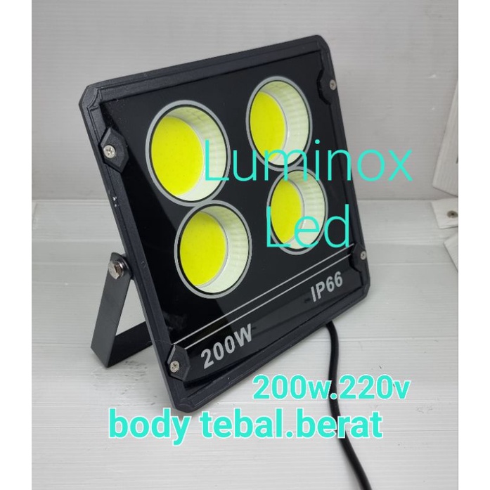 lampu sorot led cob 200w 200watt tembak led 200 watt 4mata flood light led 200 w 220volt