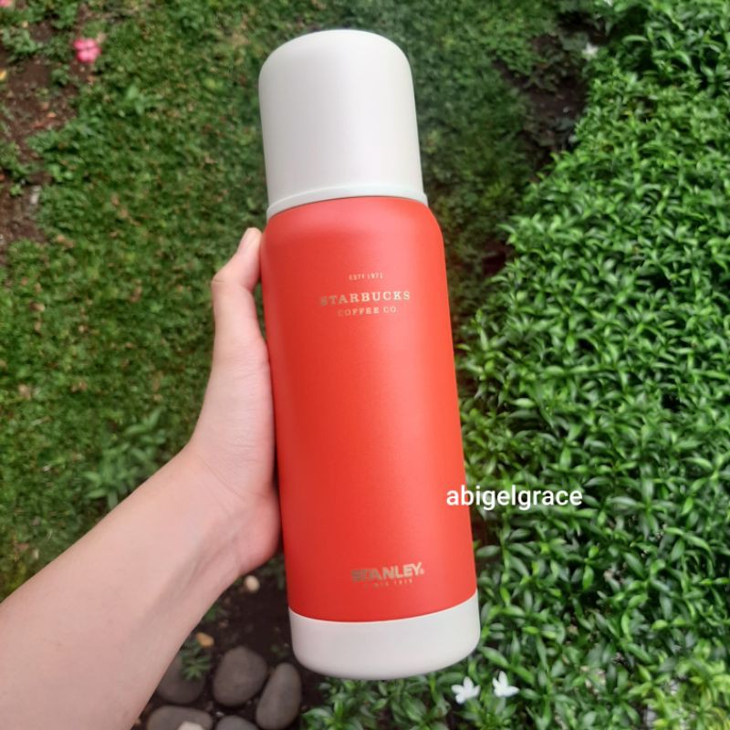 Starbucks x Stanley Holly White & Red Holiday Season 2020 Tumbler