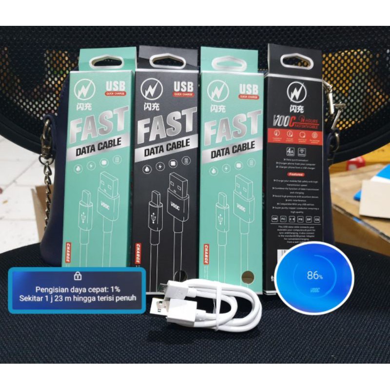 Kabel Data OPPO  VOOC FASTCHARGING Murah GROSIR Aksesoris Hp TERMURAH