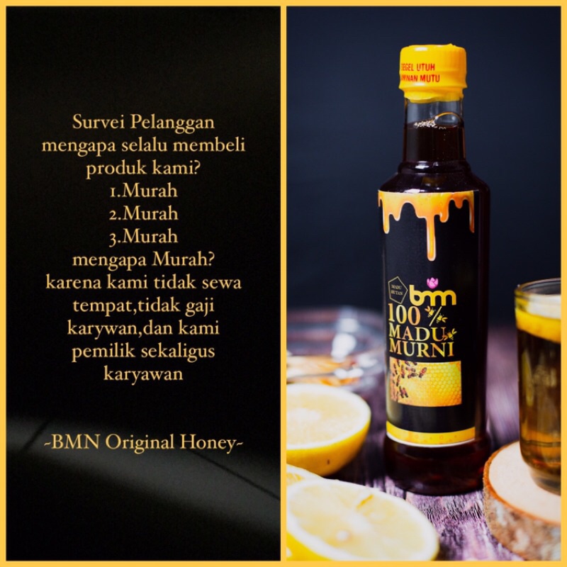 

BMN Original honey ASLI & MURNI