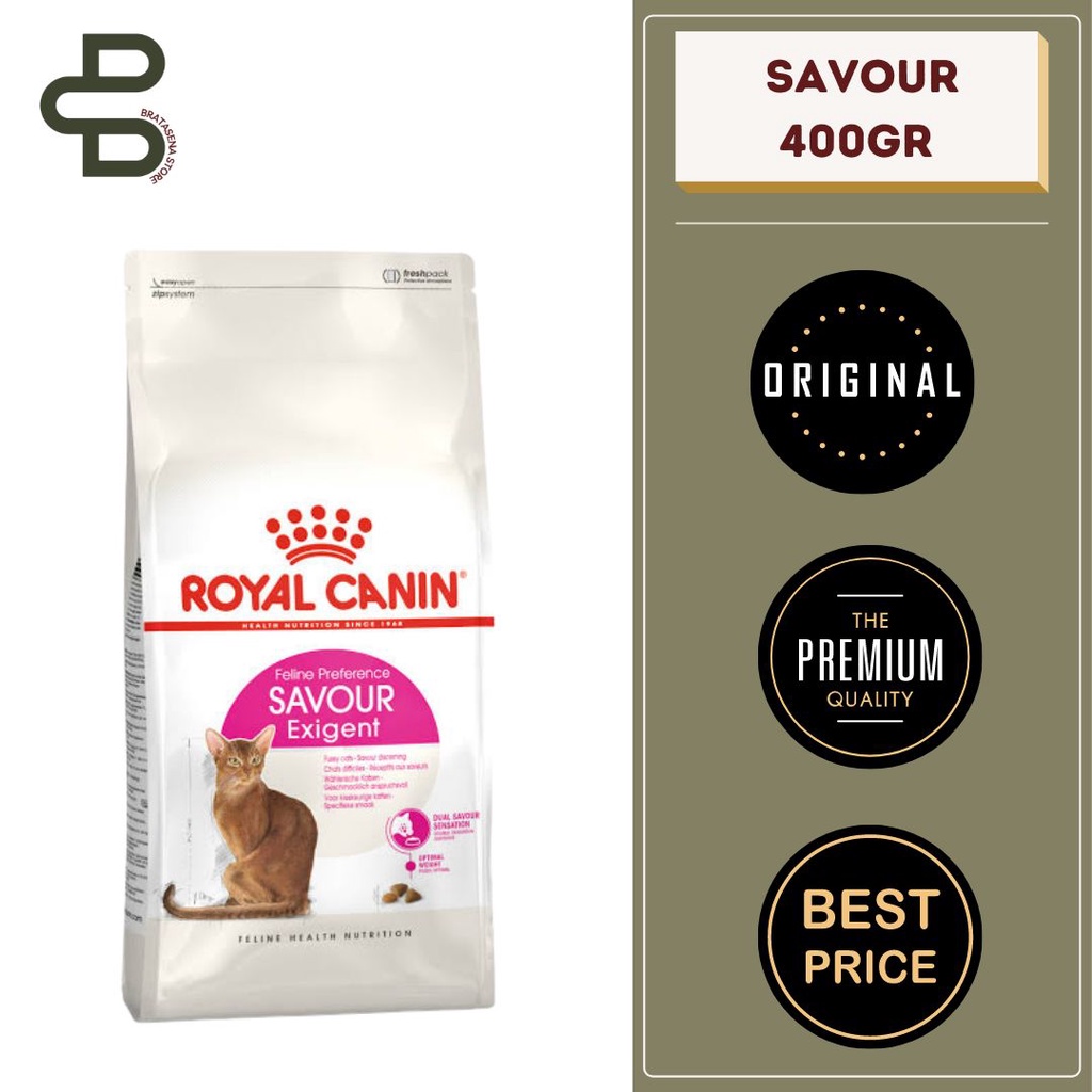 ROYAL CANIN SAVOUR EXIGENT 35/30 400GR FRESHPACK