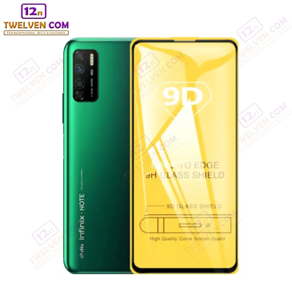 zenBlade 5D Full Cover Tempered Glass Infinix Hot 8 / Hot 9 / Hot 9 Play / Hot 10 Play / Hot 10s / Hot 11 Play / Note 7 / Note 7 Lite / Note 8 / Note 10 / Note 10 Pro / Zero 8 / Smart 4 / Smart 5 / Smart 6 / Smart 6 HD