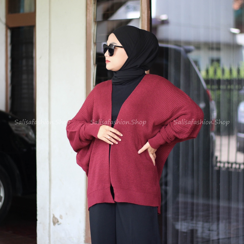 KARDIGAN RAJUT OVERSIZE JUMBO / RAJUT WANITA / KARDIGAN RAJUT WANITA TEBAL KUALITAS PREMIUM