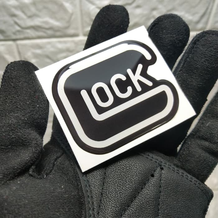 

stiker glock kecil timbul