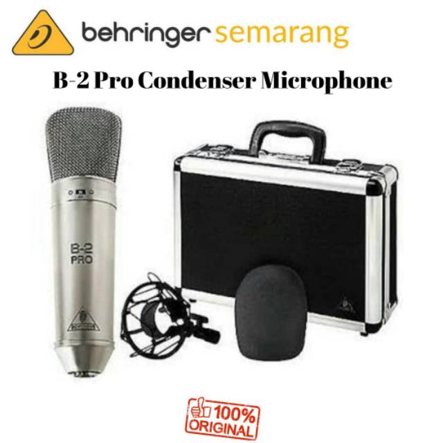 Behringer B2 Pro B-2 Pro B 2 Pro Condenser Microphone  Recording Mic