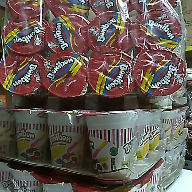 

Bonibon stick 1 pak isi 12 cup