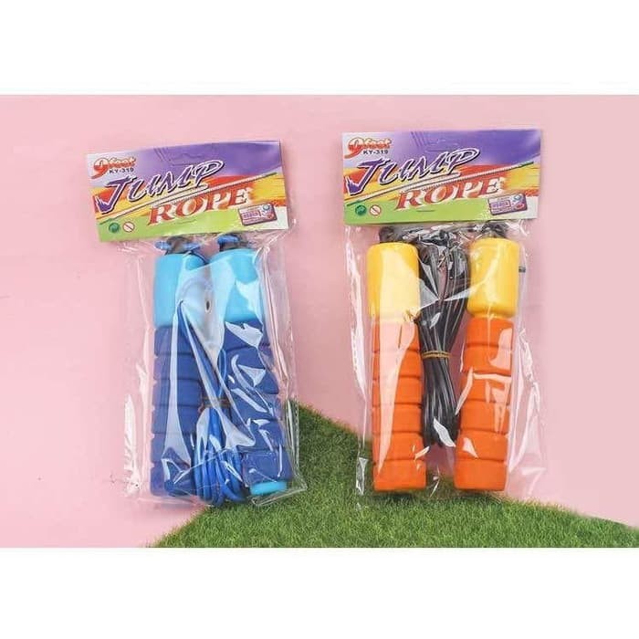 Jump Skipping Rope Soft Handle / Tali Skiping Hitung Otomatis Grosir