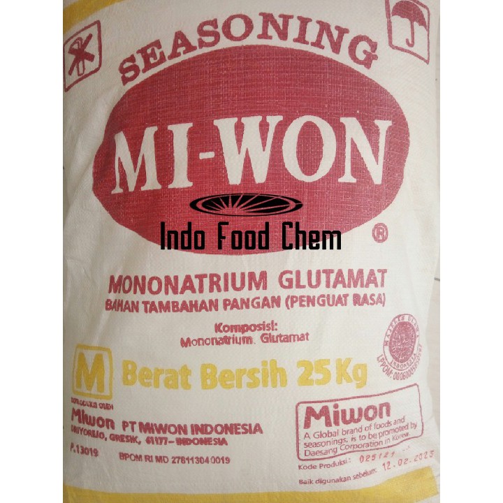 

Monosodium Glutamate - MSG - Micin Miwon Repack 1,000gr