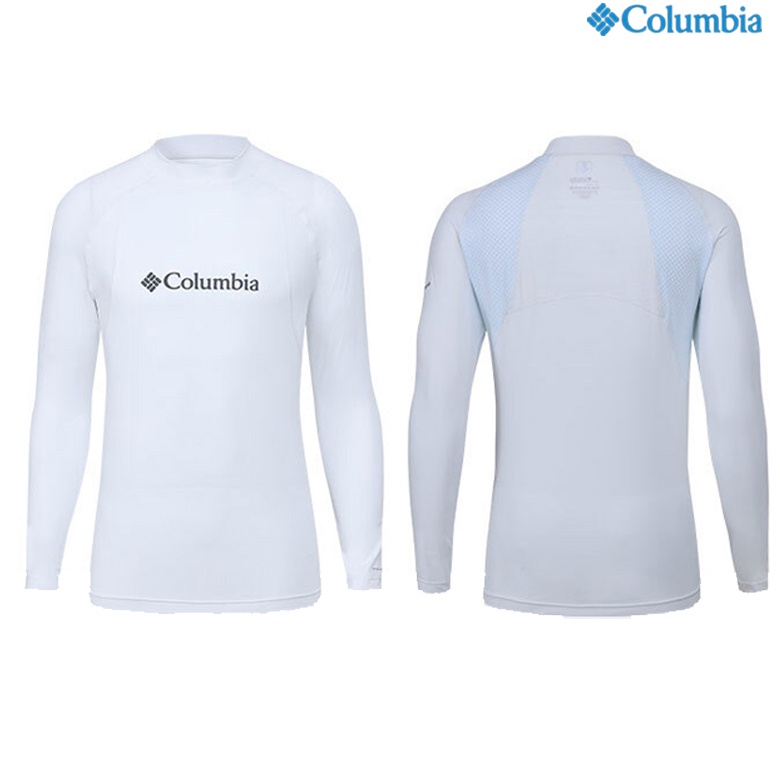 Manset Columbia Omni Freeze Pria Wanita Hiking Diving Renang Senam, Baselayer Cool Columbia Pria Wan