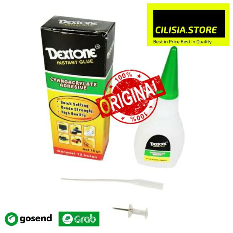 

Lem Korea Dextone Cair 15gr Lem Dextone Instant Glue