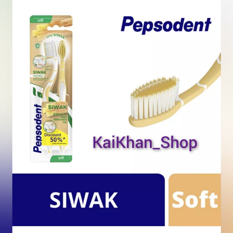 PEPSODENT Sikat Gigi Siwak | SIKAT GIGI