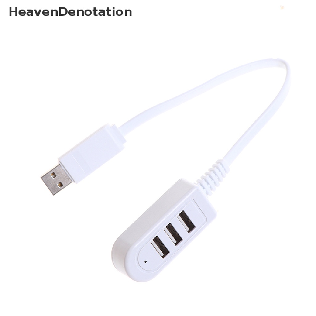 [HeavenDenotation] 3 Ports USB 3.0 Multi High Speed HUB Splitter Expansion Laptop For Desktop PC