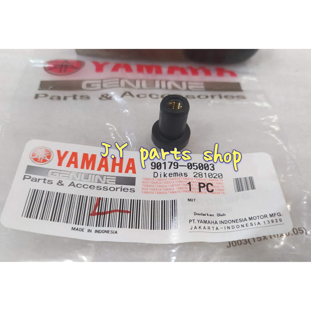 NUT MUR KARET VISOR TAMENG WINDSHILED NMAX N MAX LAMA NEW LEXI ORIGINAL YGP 90179-05003