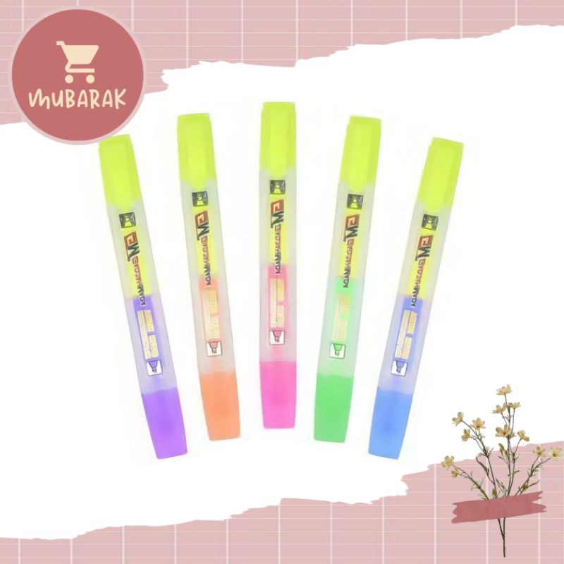 

[12PCS] STABILO 2 WARNA GADJAH MADA PREMIUM