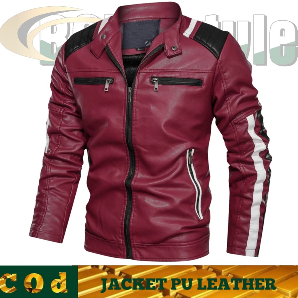 jaket Pria//Jaket Motor//Jaket Murah//Model Terbaru Botz style