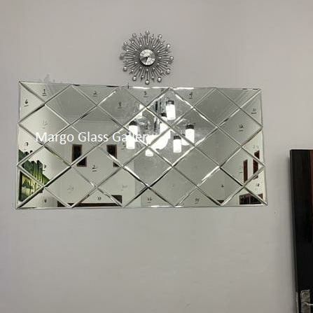 Kaca Cermin Bevel-Cermin Hiasan Dinding -Cermin Dinding -Kaca Cermin