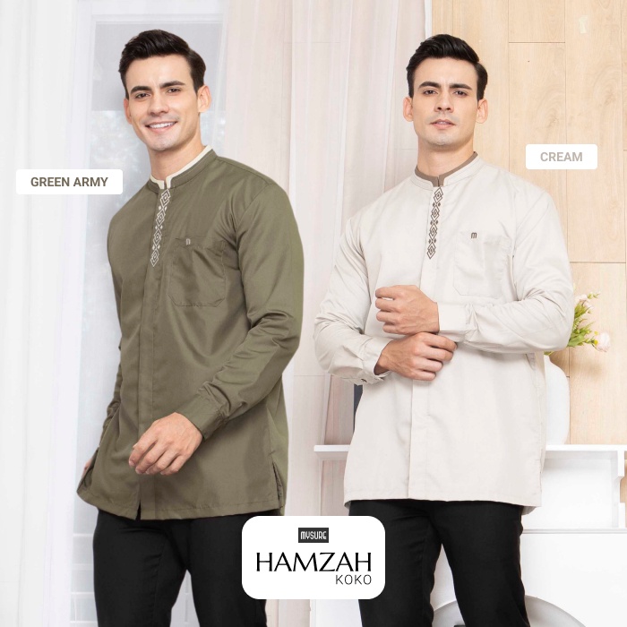 HAMZAH KOKO BY MYSURE, KOKO MYSURE, TOKORAME, KOKO POLOS, KOKO LENGAN PANJANG