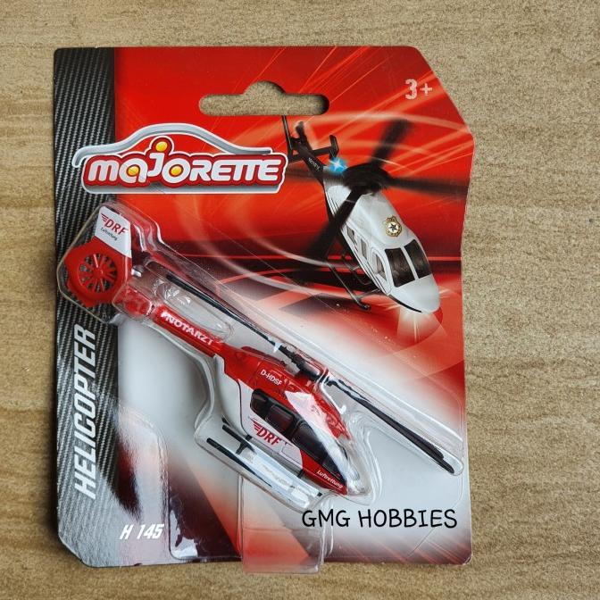HELICOPTER H 145 DRF NOTARZT MAJORETTE HELIKOPTER DIECAST PESAWAT