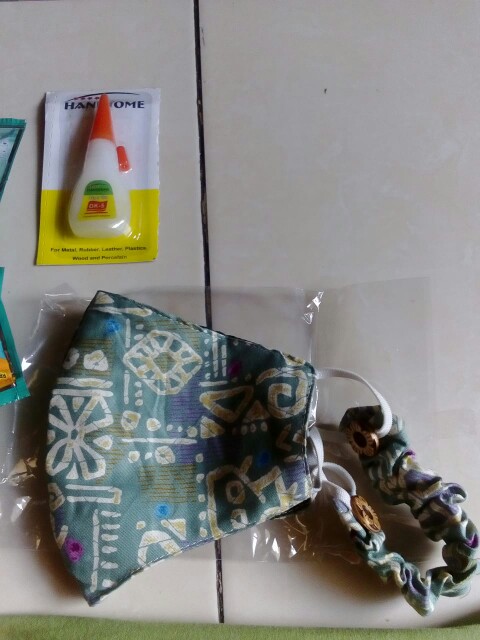 Masker Set+tali Kancing