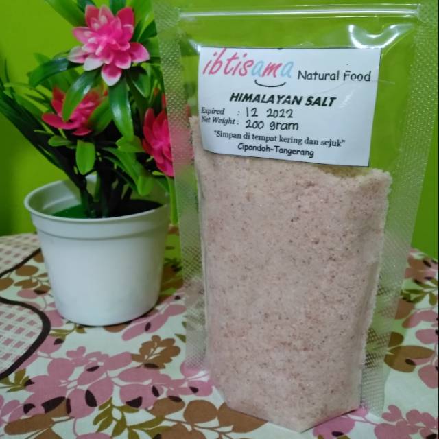 

Pink Himalayan Salt / Garam Himalaya - Himsalt - Organic - 200 gr