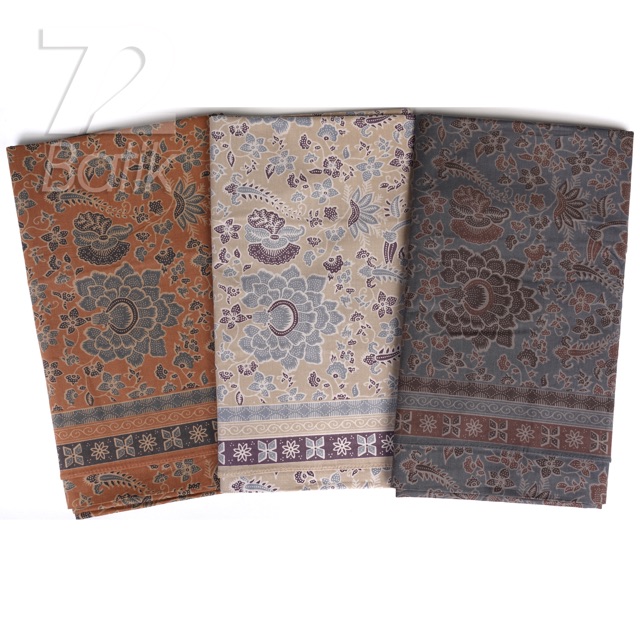 KAIN BATIK PREMIUM Bahan Katun Motif Kembang Warna Cream Crem Krem Kream Putih Tulang 728913 Cap 72 Jarik Jarit Samping Kebat Panjang Batik Katun Modern Premium Bahan Seragam Batik Pernikahan Kantor Keluarga Murah Kamen Jadi Batik Bali Lembaran