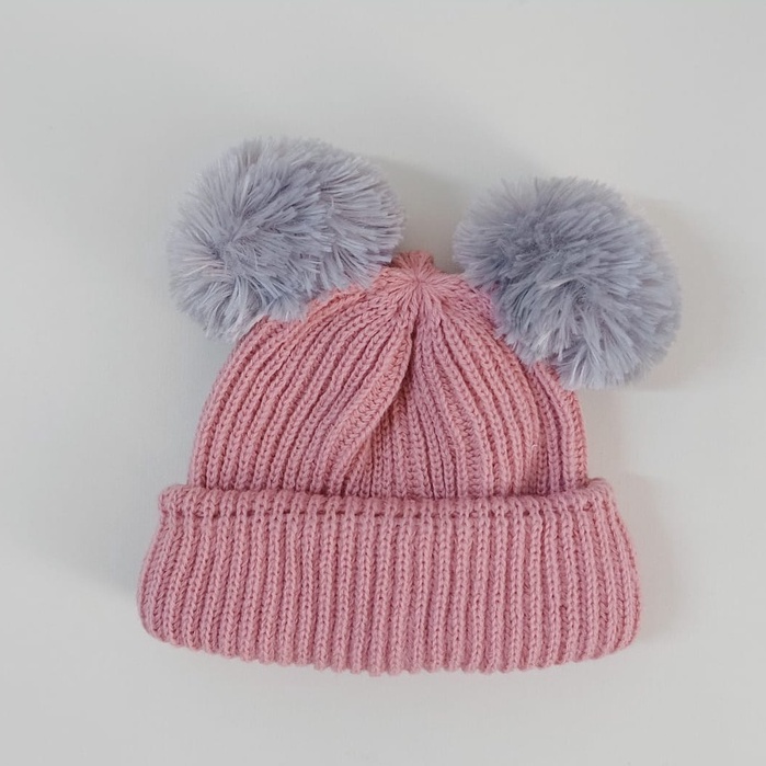 Migubox Beanie Kupluk Rajut Bayi