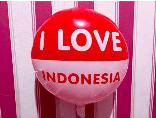 BALON FOIL BULAT DIRGAHAYU RI