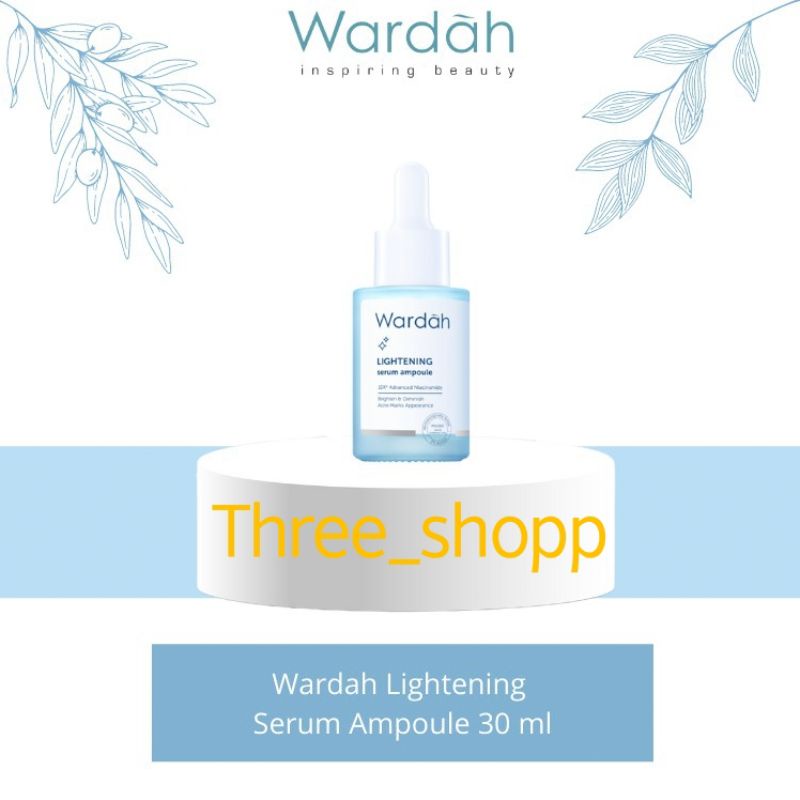 WARDAH LIGHTENING SERUM AMPOULE 30ML // SERUM WARDAH