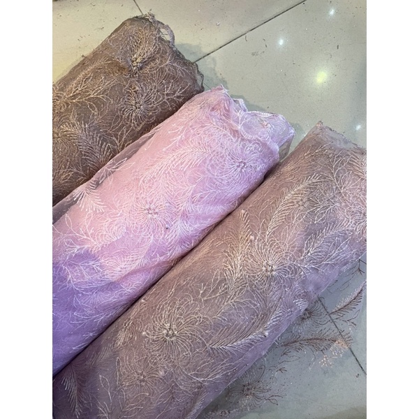 Tulle bordir Motif ME-007