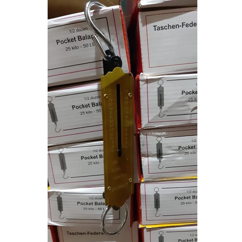 TIMBANGAN GANTUNG TERSEDIA 2 UKURAN /PORKET POCKET BALANCE/Timbangan Gantung Koper Manual Per/TIMBAN