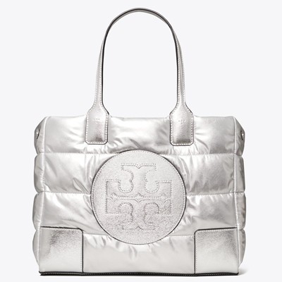 Jual Tory Burch Ella Metallic Mini Puffer Tote 60994 | Shopee Indonesia