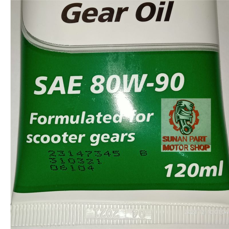 OLI GEAR / OLI GARDAN MOTOR SCOOTER MATIC CASTROL SCOOTER GEAR (1000% Original)