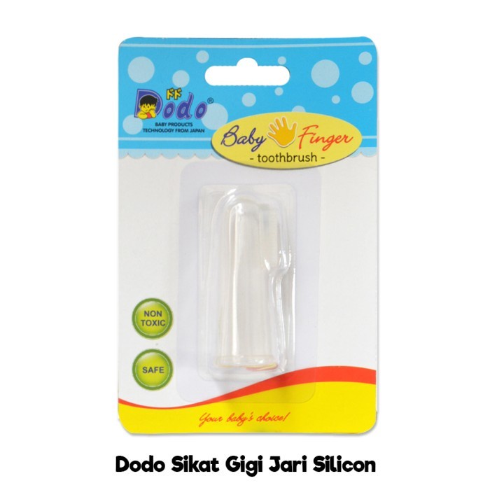 DODO Baby Finger Toothbrush / Sikat Gigi Jari Silikon