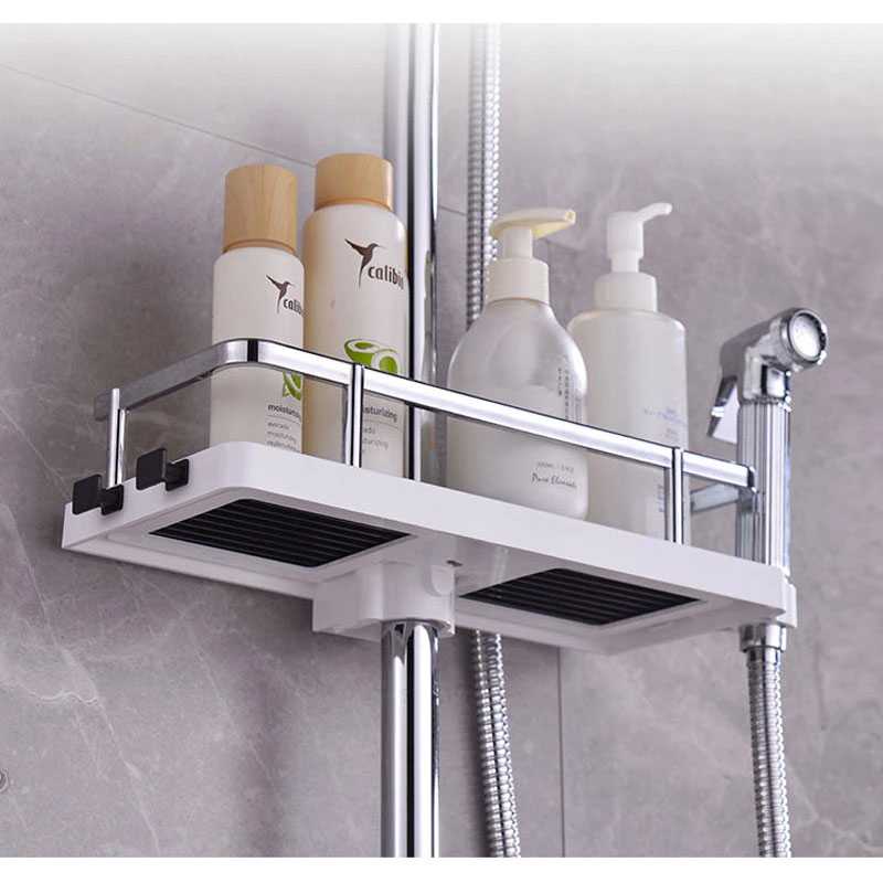 Mosodo Rak Gantung Kamar Mandi Floating Organizer Storage Rack