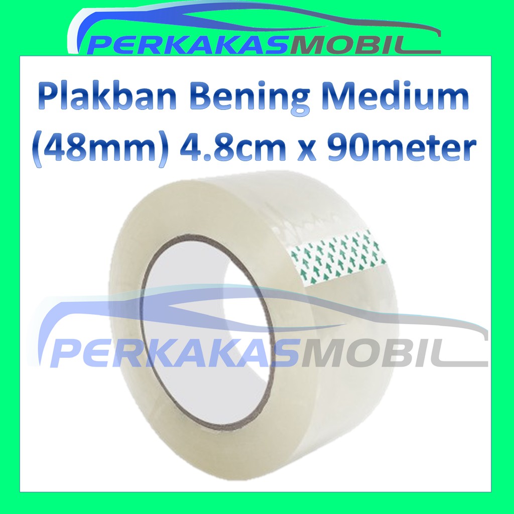 

Lakban Selotip Isolasi Solasi Solatip Plastik Bening Transparan 48mmx90meter 100 yard Adhesive Tape