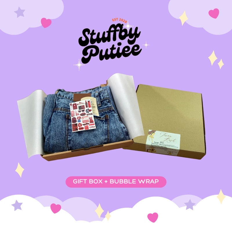 

TAMBAHAN BOX + BUBBLE WRAP