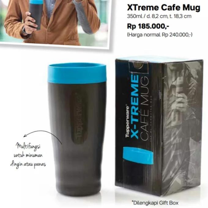 Grosir Xtreme Cafe Mug Tumbler Panas Dingin Tupperware Tupper Ware Shopee Indonesia